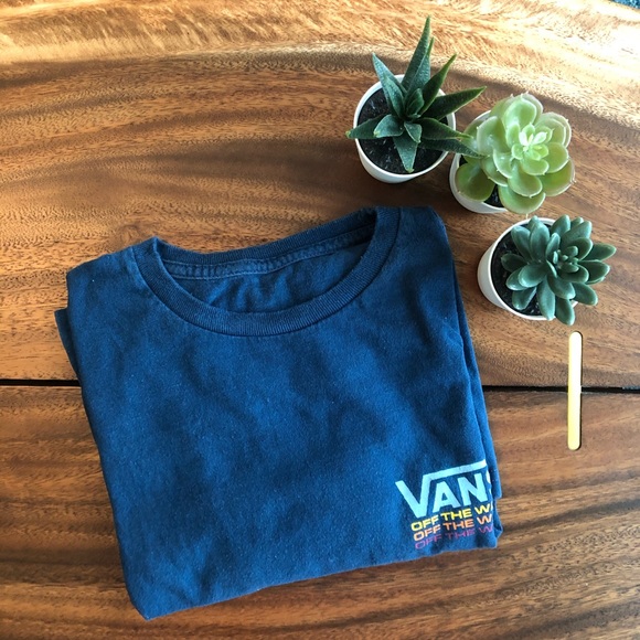 Vans Other - ☕️ Vans Rainbow Graphic Tshirt Unisex Size Small